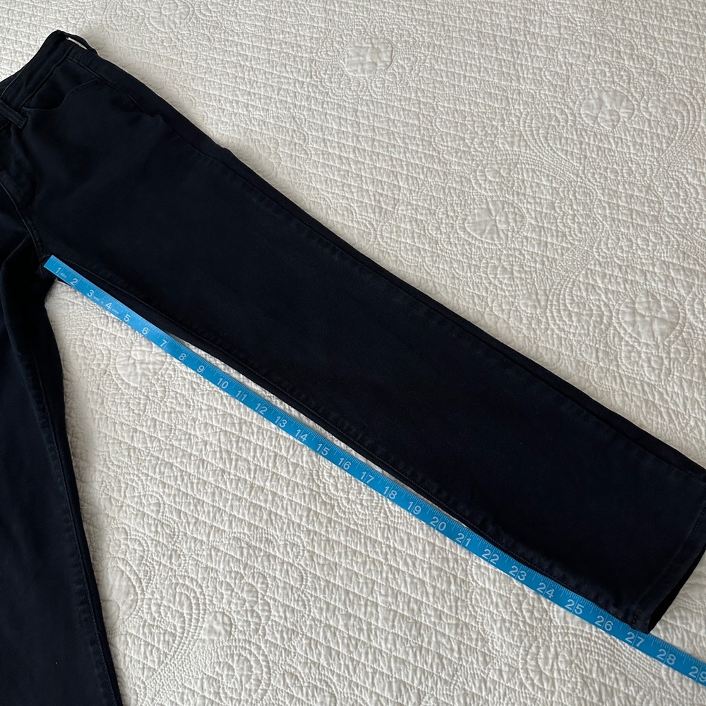 Universal Thread High Rise Slim Straight Black Denim Jeans Size 00 - Picture 6 of 9